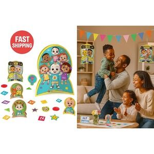 CoComelon Table Decorating Kit – Centerpieces & Confetti for Birthday Party